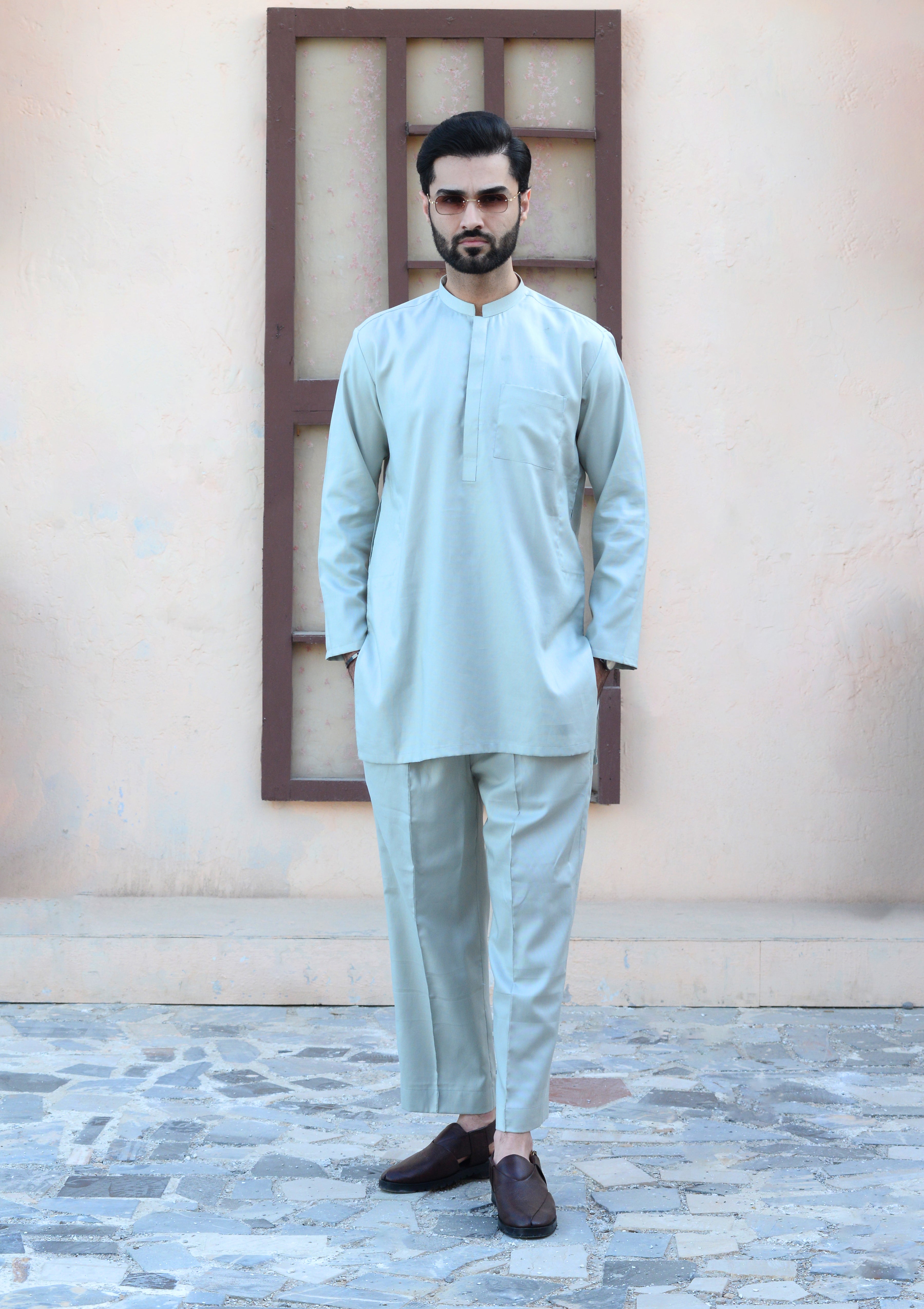 Pista Green Kurta Pajama