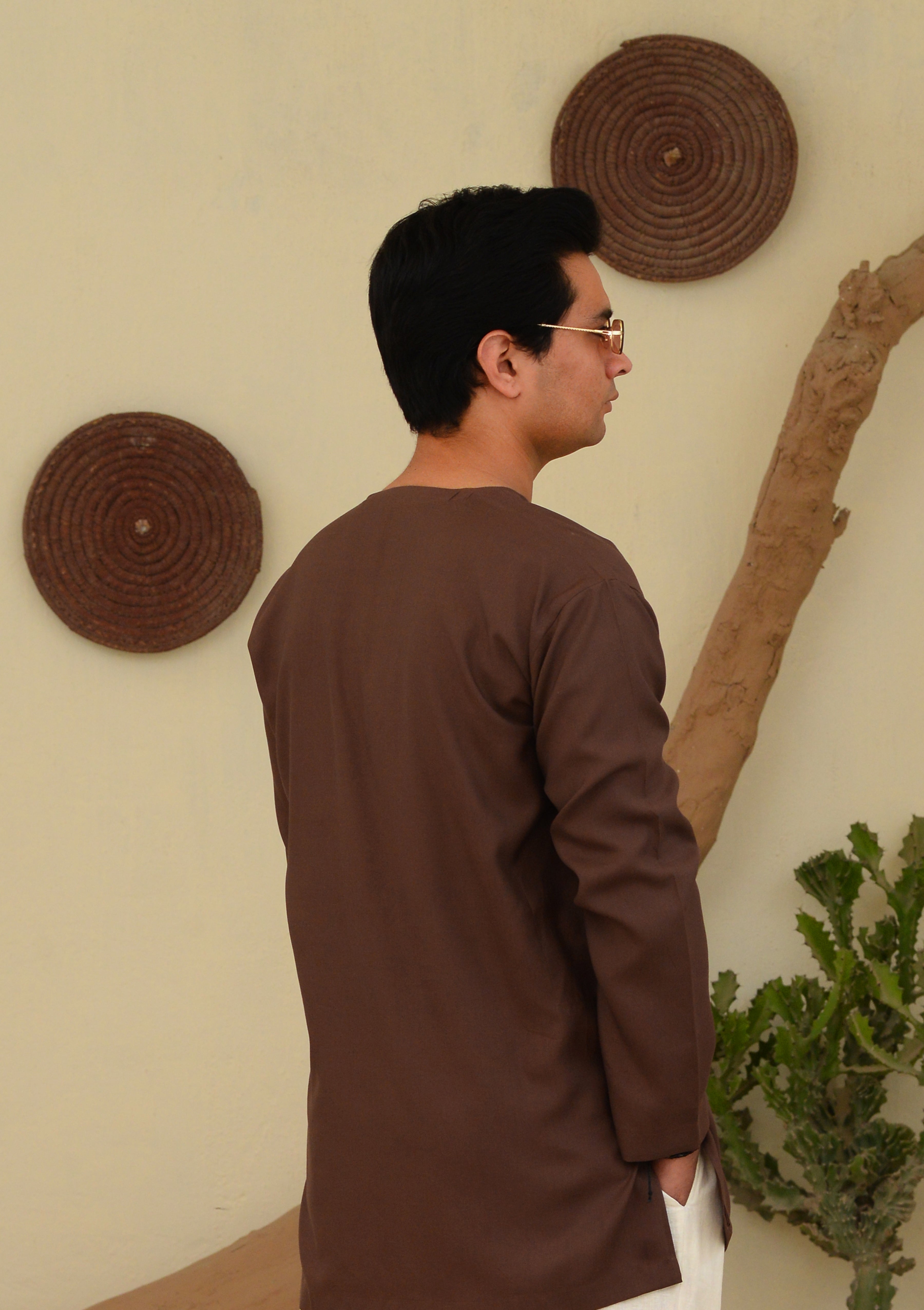V-Neck Kurta pajama