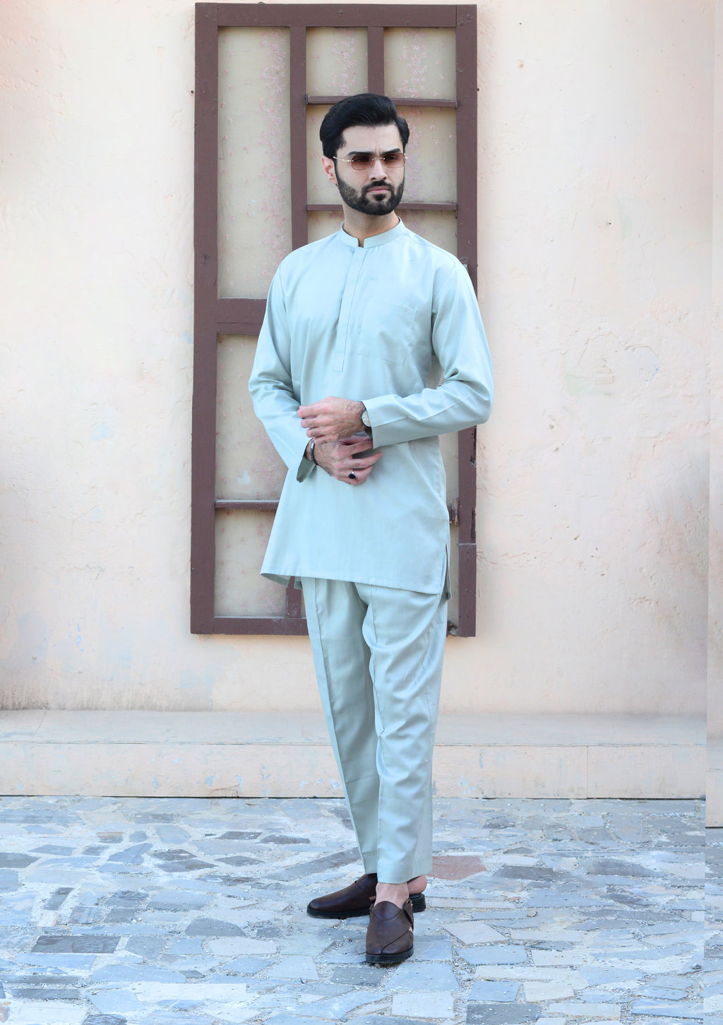 Pista Green Kurta Pajama